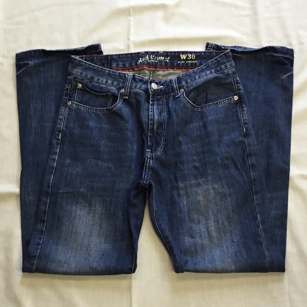 Red Camel Men’s Jeans Retro Straight 30/32